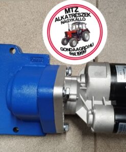 Jumz DT75 T-40 T-150 indítómotor átalakító szett benzinesről elektromosra