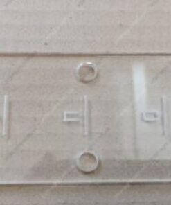 MTZ olaj kémlelőfedél műanyag téglalap